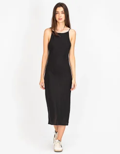 Leinen-Trägerkleid