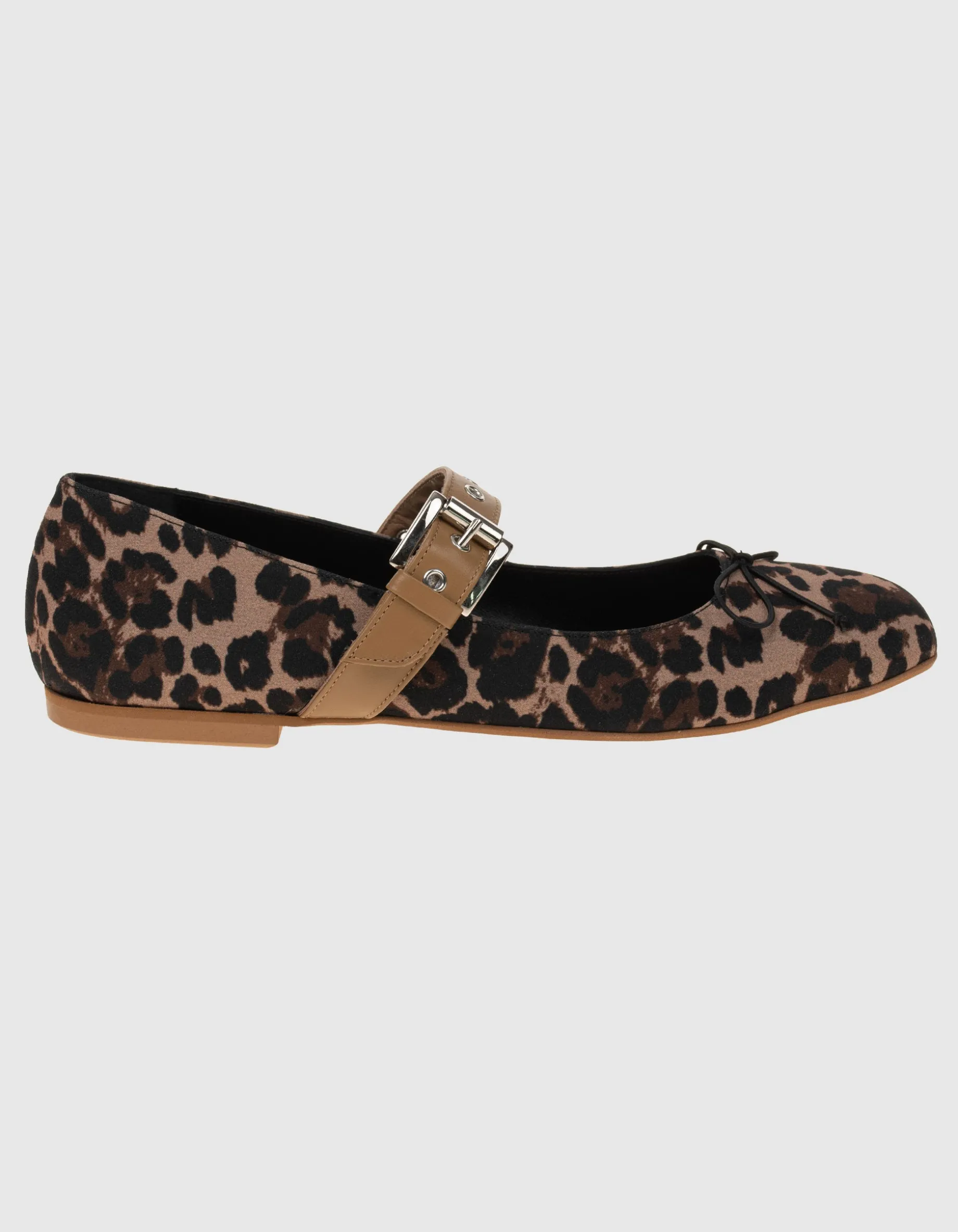 Leo-Ballerinas mit verstellbarem Riemen