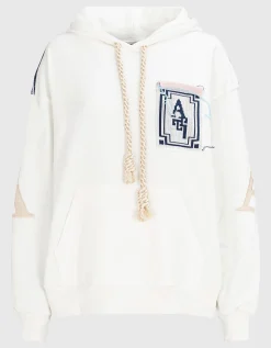 Limited Edition Oversize Hoodie mit Stickereien