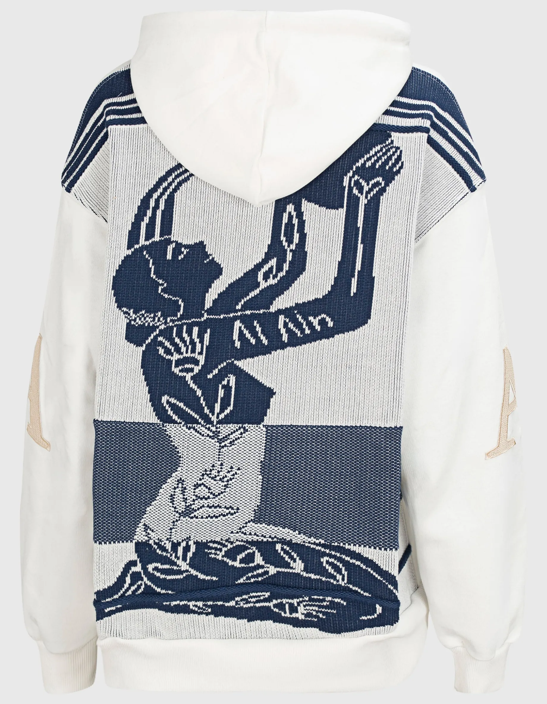 Limited Edition Oversize Hoodie mit Stickereien