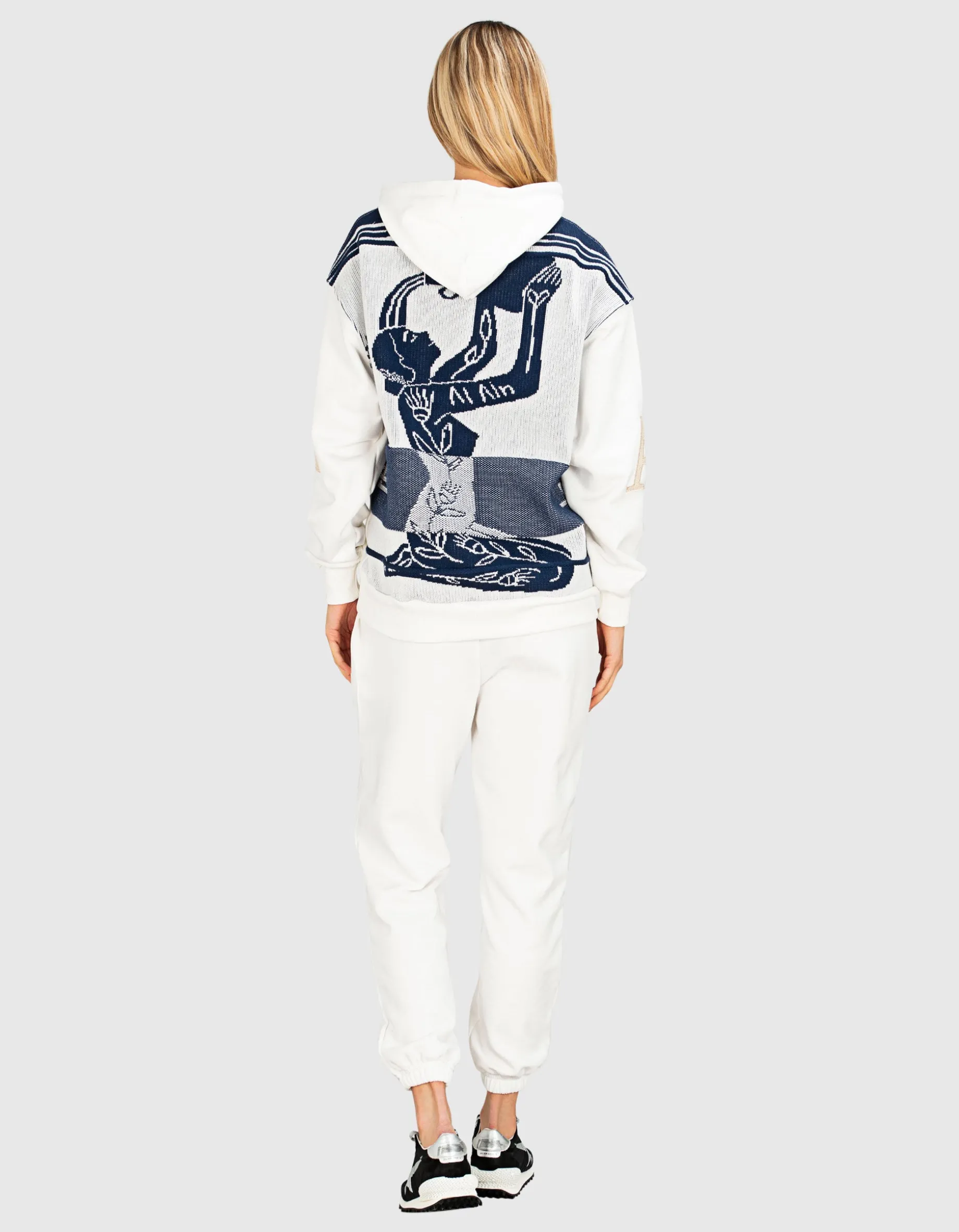 Limited Edition Oversize Hoodie mit Stickereien