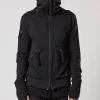 Long-Fit Zipper-Hoodie