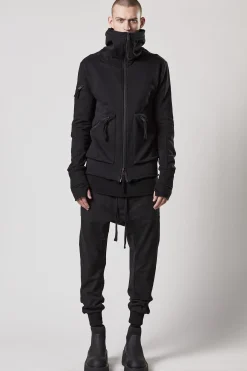 Long-Fit Zipper-Hoodie