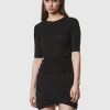 Long-Shirt mit Raffungen