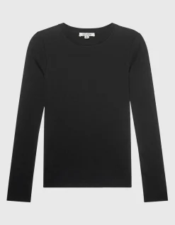 Longsleeve Emelie mit Runhalsausschnitt