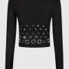 Longsleeve mit Metall-Ösen