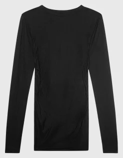 Longsleeve mit Raffungen
