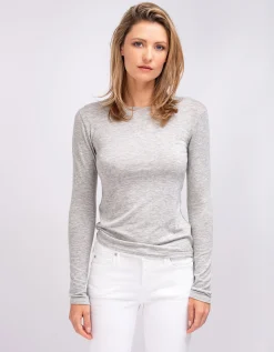 Longsleeve mit Rundhalsausschnitt