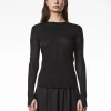 Longsleeve mit Rundhalsausschnitt