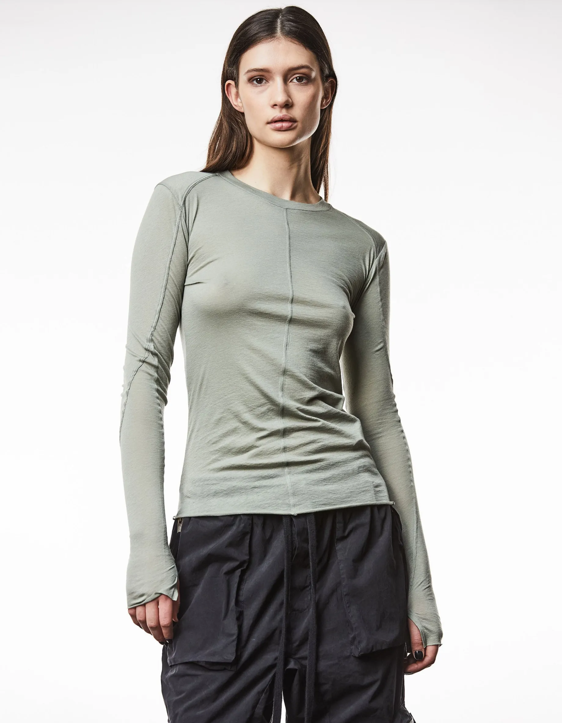 Longsleeve mit Rundhalsausschnitt