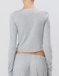 Longsleeve mit Rundhalsausschnitt