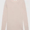 Loose-Fit Feinstrick-Pullover mit Kaschmir-Anteil