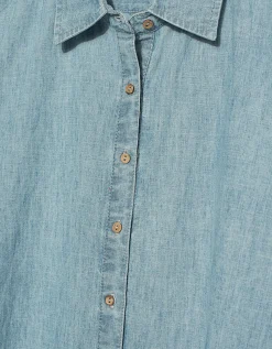 Loose-Fit Jeansbluse Beau
