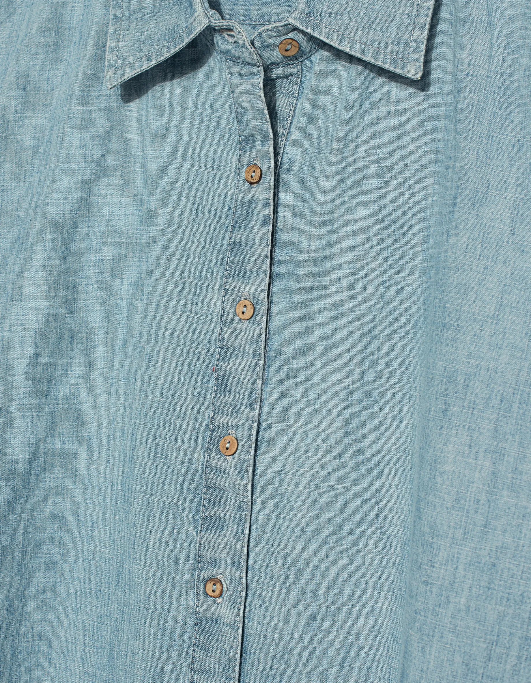 Loose-Fit Jeansbluse Beau