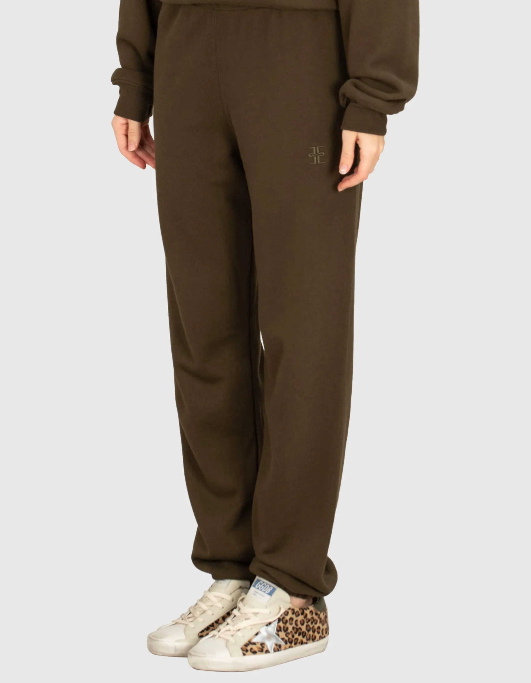 Loose-Fit Jogginghose mit Logo-Stickerei