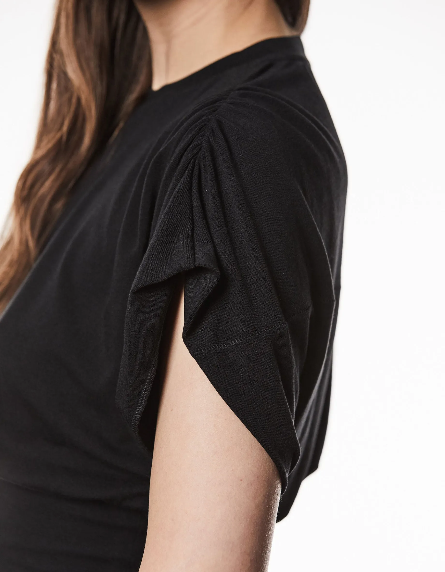 Loose-Fit T-Shirt mit elastischem Bund