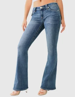 Low-Rise Flare-Leg Jeans Joey
