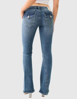 Low-Rise Flare-Leg Jeans Joey