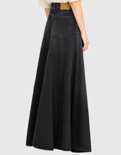 Maxi Jeans Rock