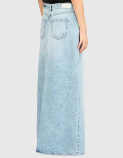 Maxi Jeans-Rock Sandy mit Gehschlitz