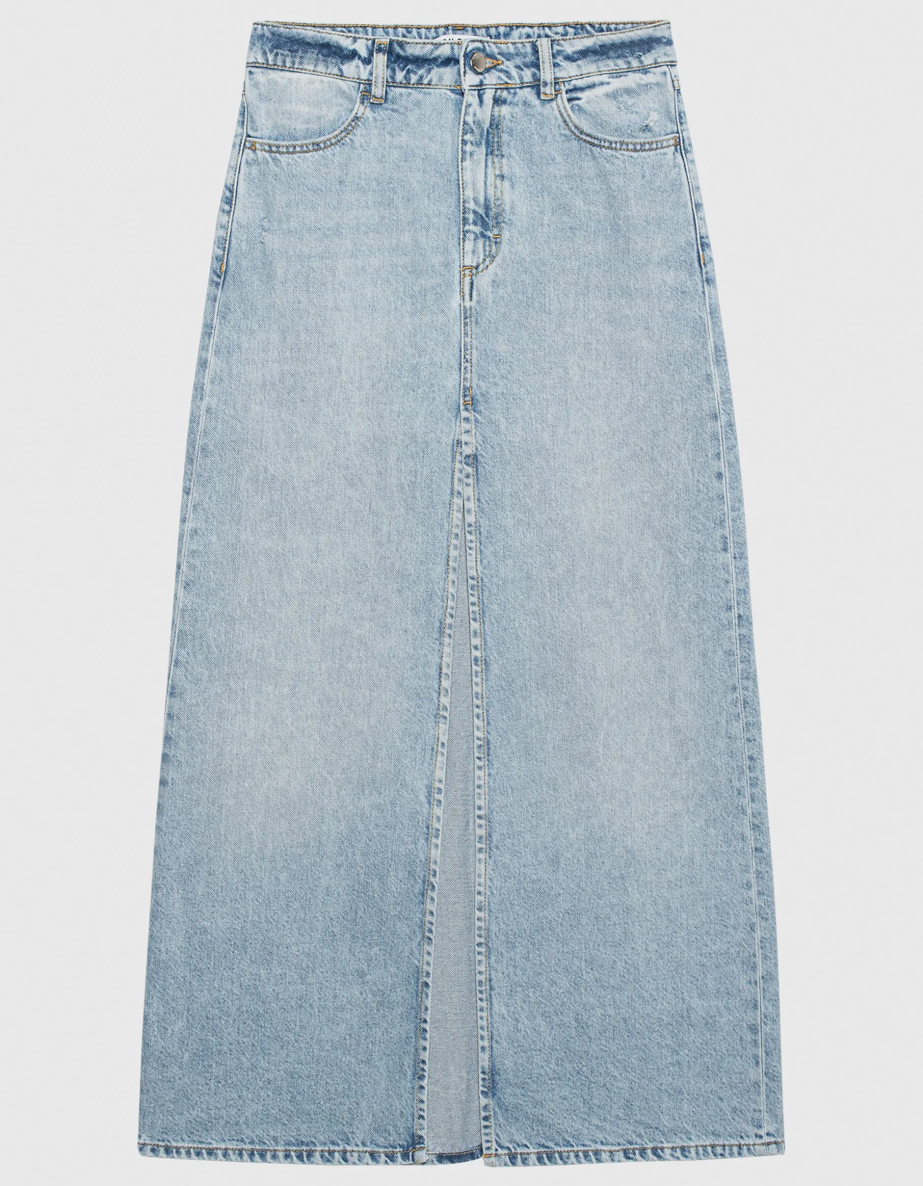 Maxi Jeans-Rock Sandy mit Gehschlitz