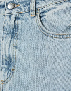 Maxi Jeans-Rock Sandy mit Gehschlitz