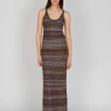 Maxi-Kleid mit Pailletten