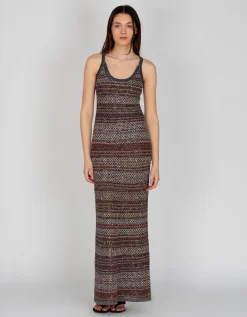 Maxi-Kleid mit Pailletten