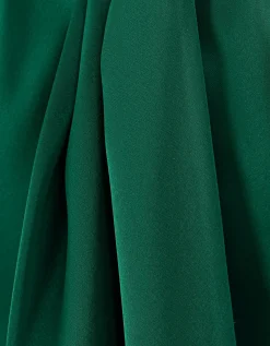 Maxi-Satin-Kleid mit Binde-Detail