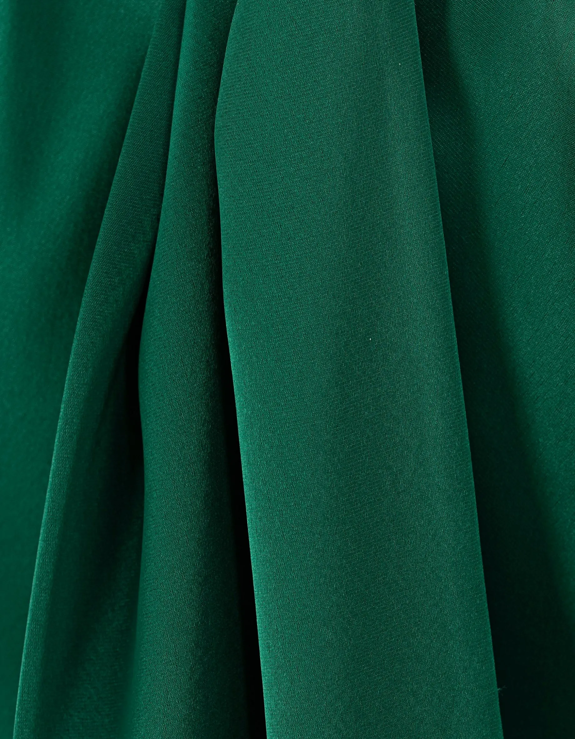 Maxi-Satin-Kleid mit Binde-Detail