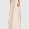 Maxi-Satin-Rock
