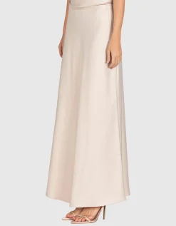 Maxi-Satin-Rock