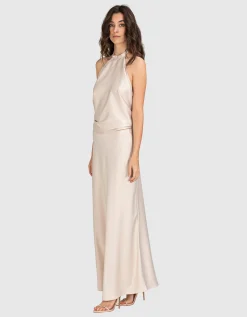 Maxi-Satin-Rock