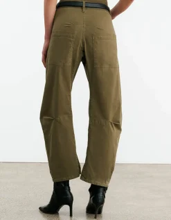 Mid-Rise Barrel-Leg Hose Shon