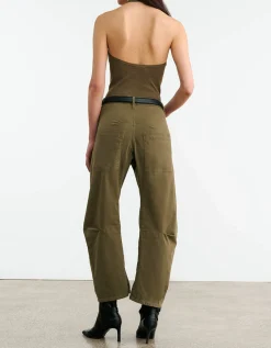Mid-Rise Barrel-Leg Hose Shon