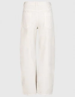 Mid-Rise Relaxed Barrel-Leg Hose