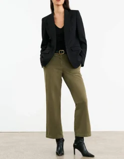 Mid-Rise Straight-Leg Hose Nohan