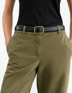 Mid-Rise Straight-Leg Hose Nohan