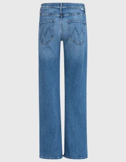 Mid-Rise Straight-Leg Jeans