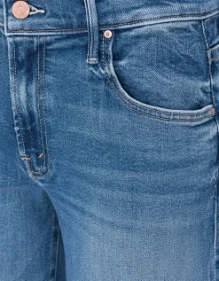 Mid-Rise Straight-Leg Jeans
