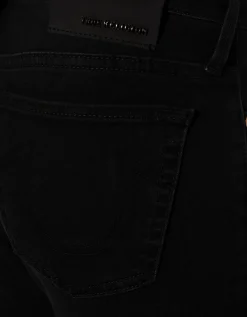 Mid-Waist Straight-Leg Jeans