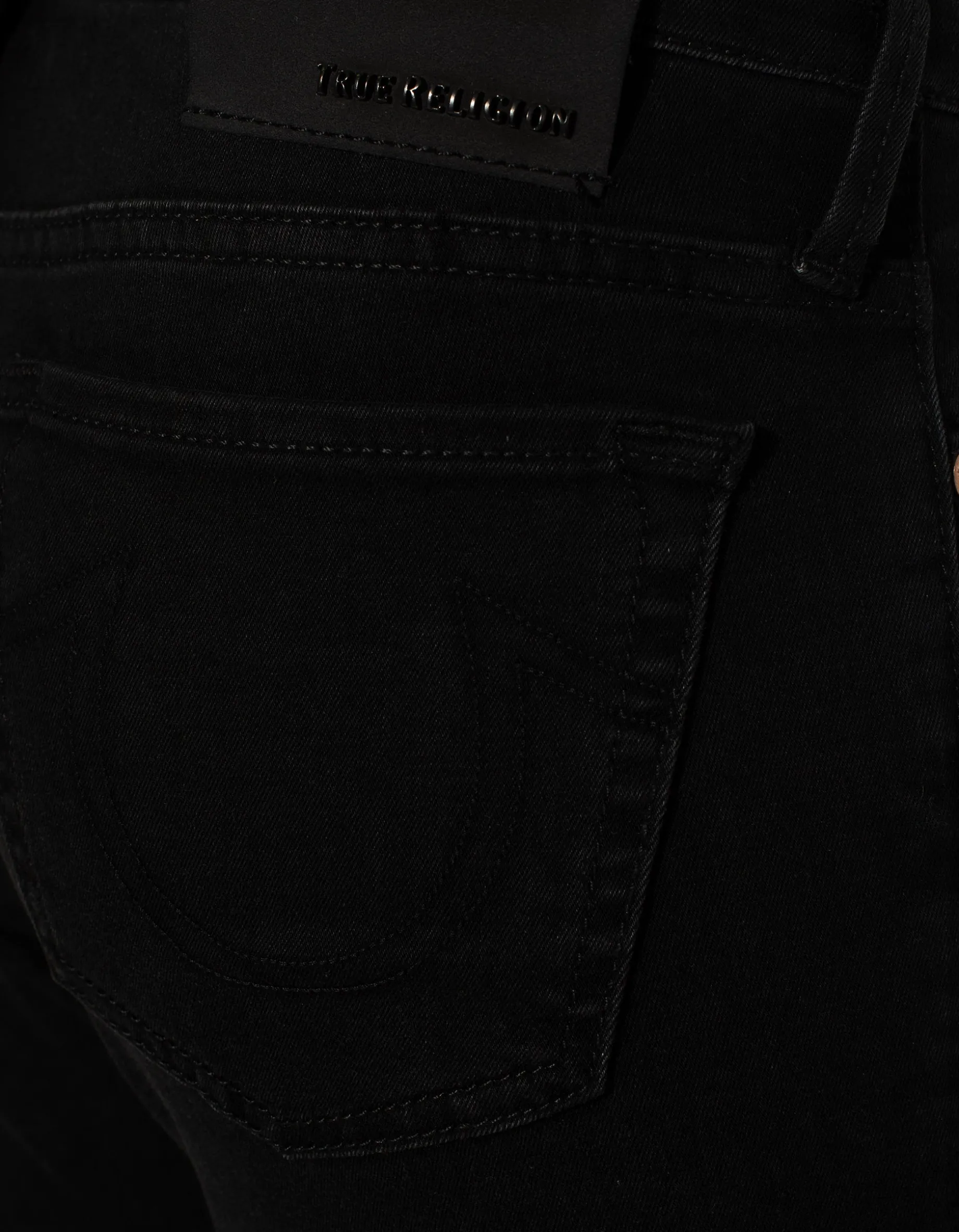 Mid-Waist Straight-Leg Jeans