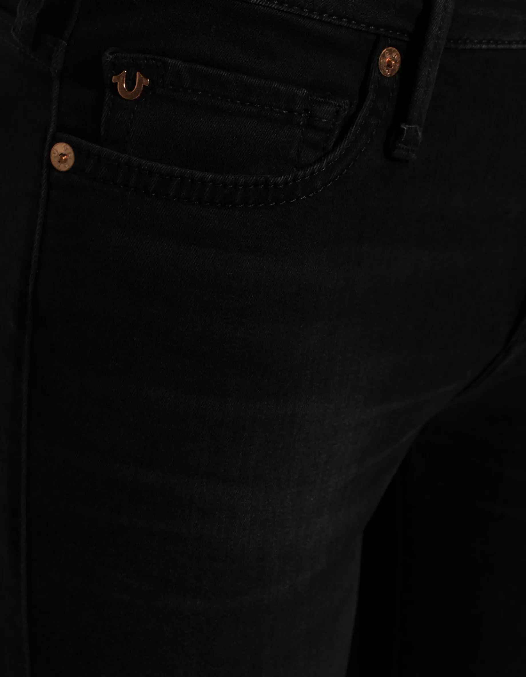 Mid-Waist Straight-Leg Jeans
