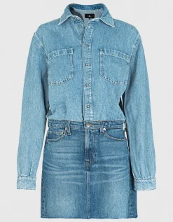 Mini-Denim-Kleid Ipanema