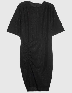 Mini-Kleid Hellana mit Schulterpolstern