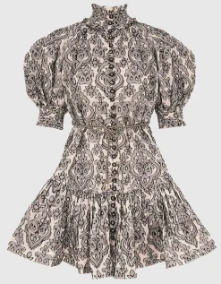 Mini-Kleid Wylie mit Bindegürtel