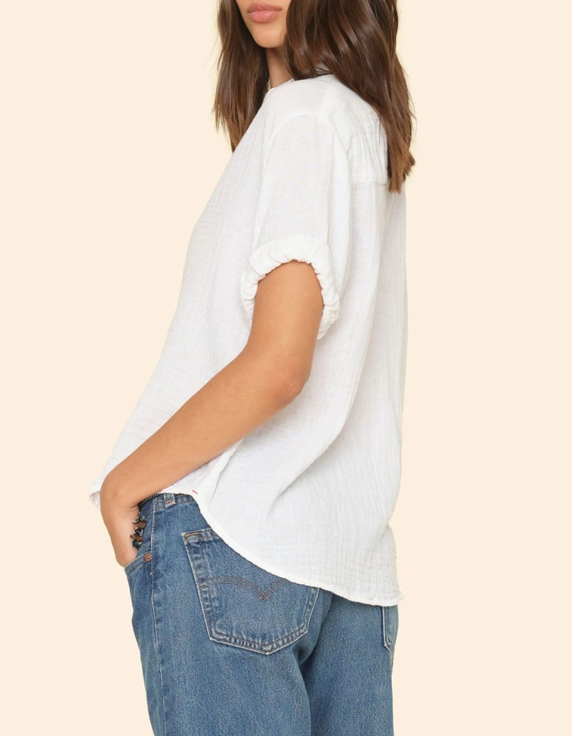 Musselin Bluse Cruz