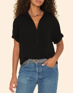 Musselin-Bluse Cruz