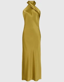 Neckholder Satin-Kleid Pandora
