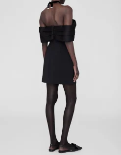 Off-Shoulder Mini-Kleid Fleur